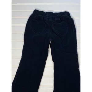 Heart pocket corduroy pants